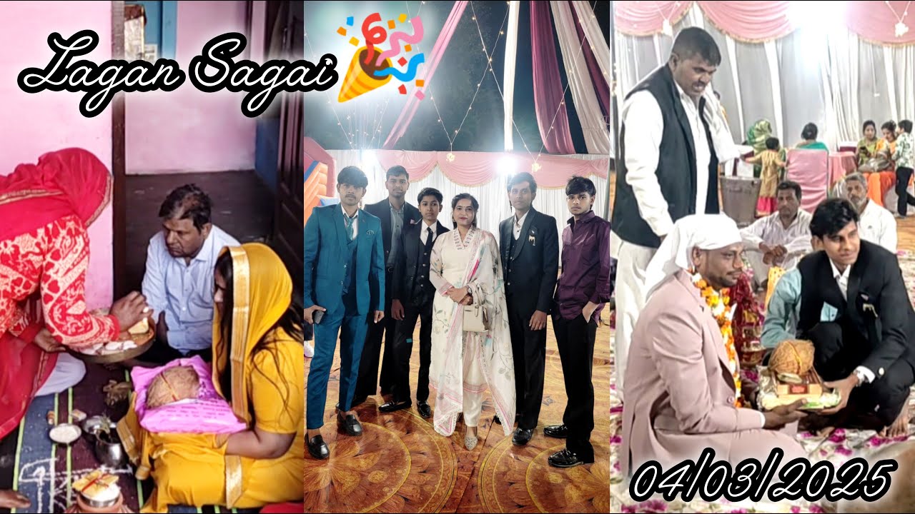 GHAR KA LAGAN SAGAI FUNCTION VLOG 💃🏻🎉 #yt #vlog #lagan #sagai #youtube
