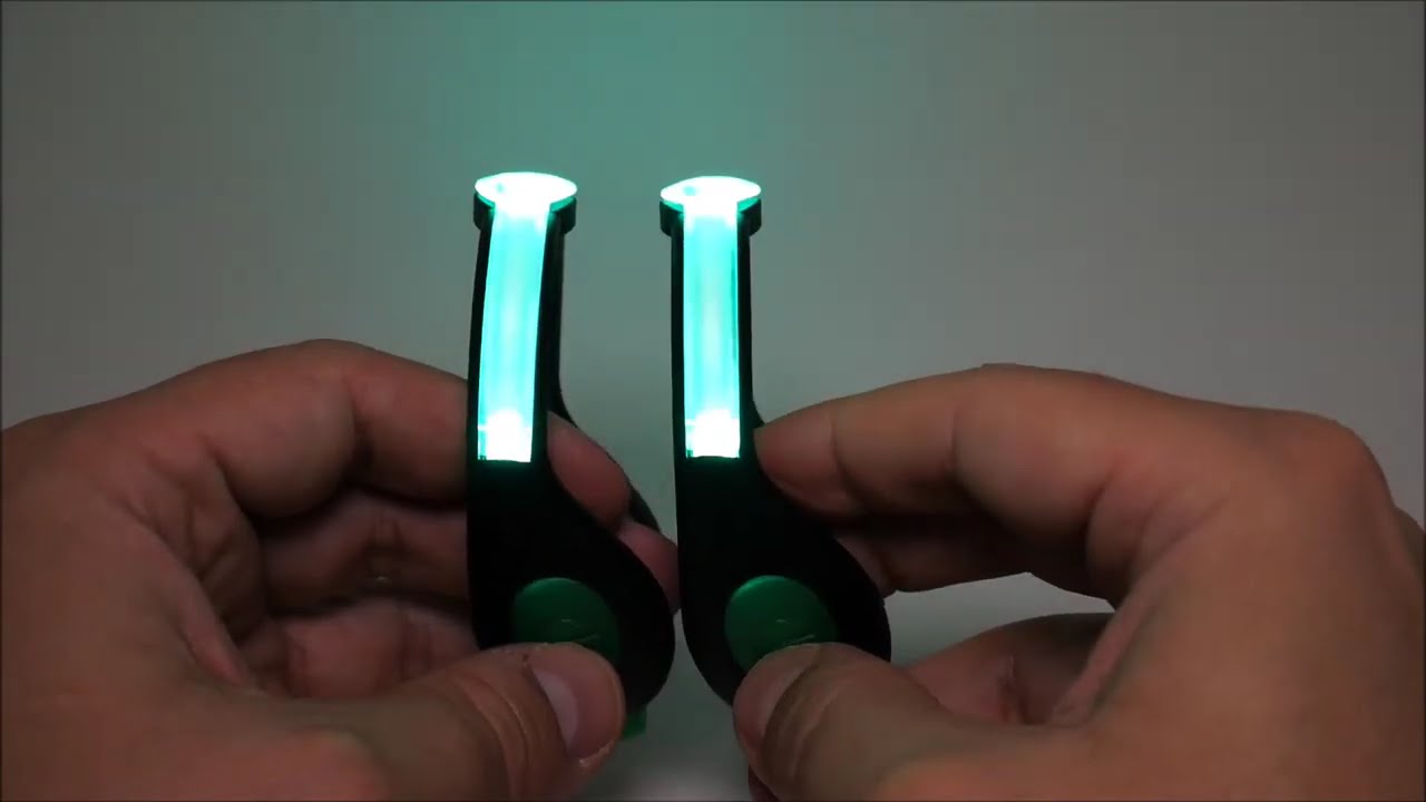 Shoe Clips Safety LED Lights | Unboxing