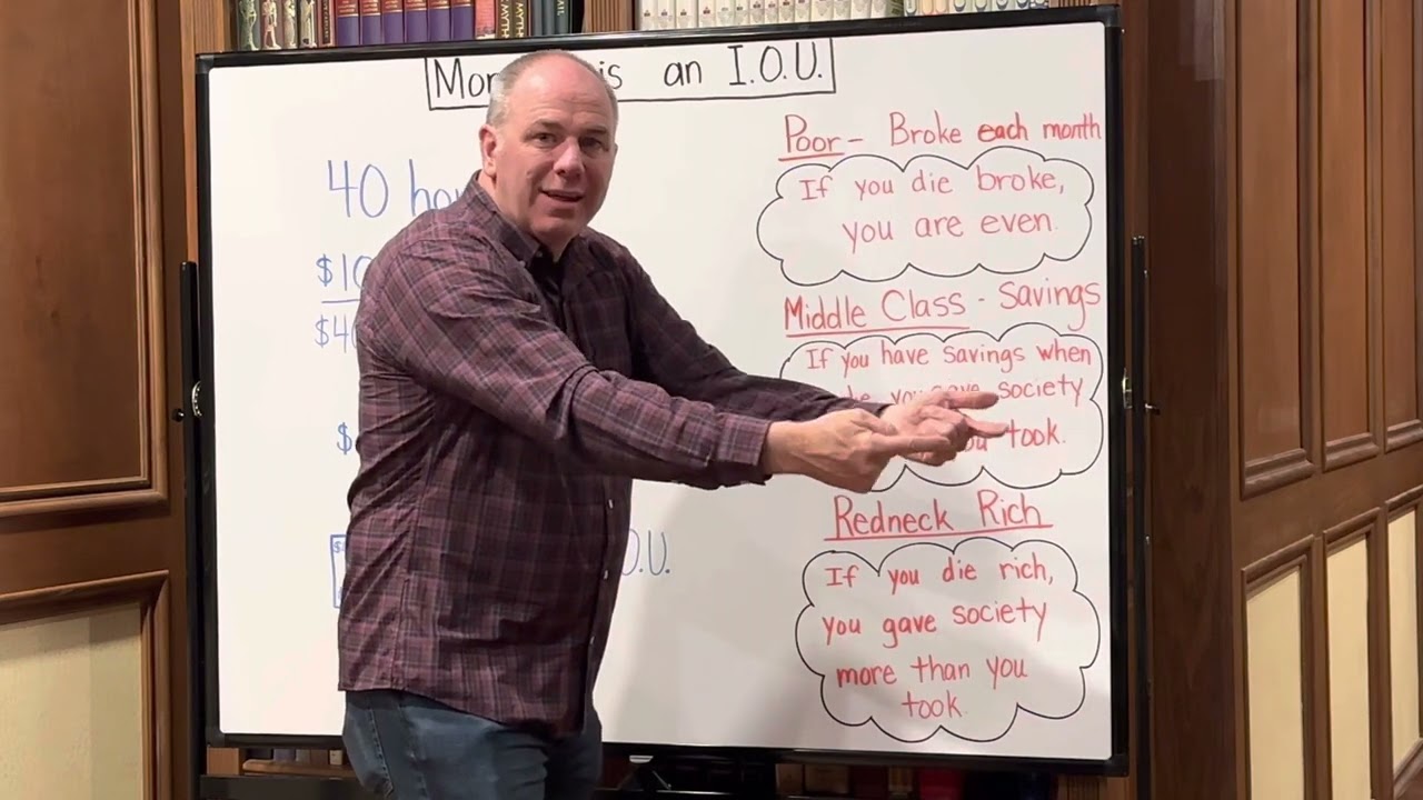 What is Money? (Part 2) Money is an I.O.U.