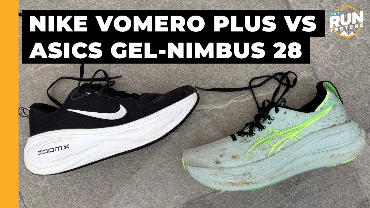 Asics Gel-Nimbus 28 против Nike Vomero Plus: какие беговые кроссовки с максимальной амортизацией ...