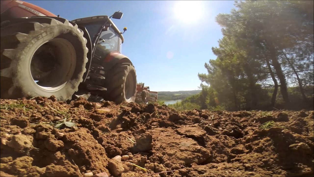 Sound !!!  Massey Ferguson 8220 & clc kverneland [GOPRO]