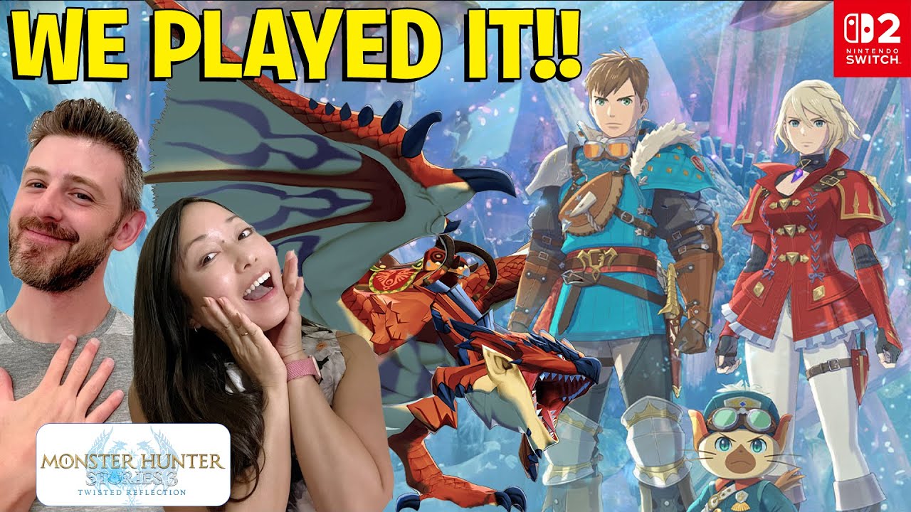 Мы ИГРАЛИ в Monster Hunter Stories 3 — Впечатления и кадры Switch 2