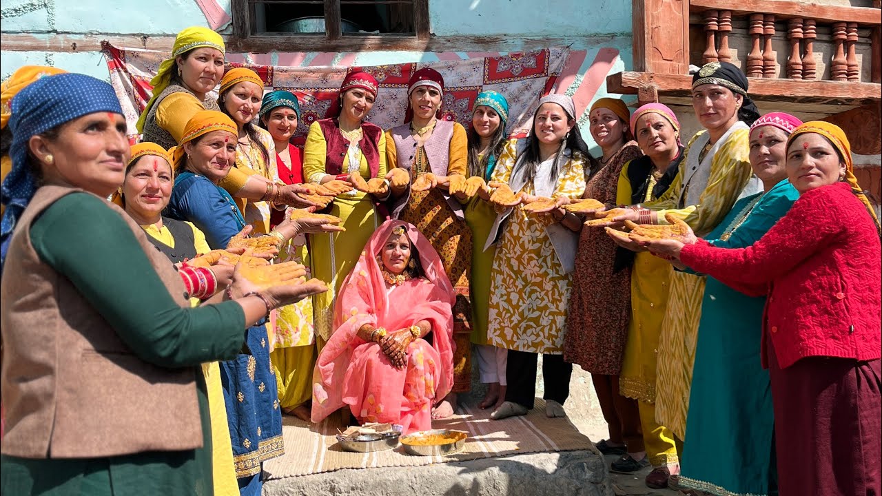 Uttrakhand ke Chakrata Village me Dulhan ki Bidaai wali video 💞🏔️💚