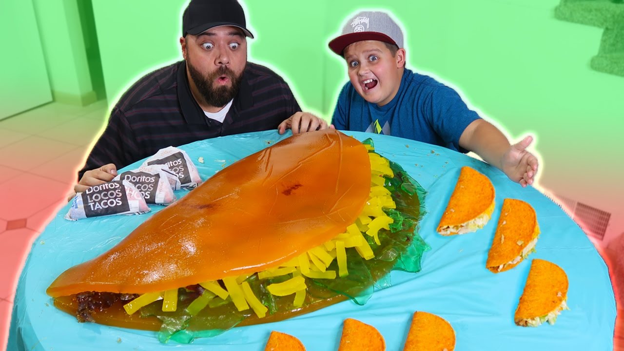 How to Make a World Record Giant Gummy Taco