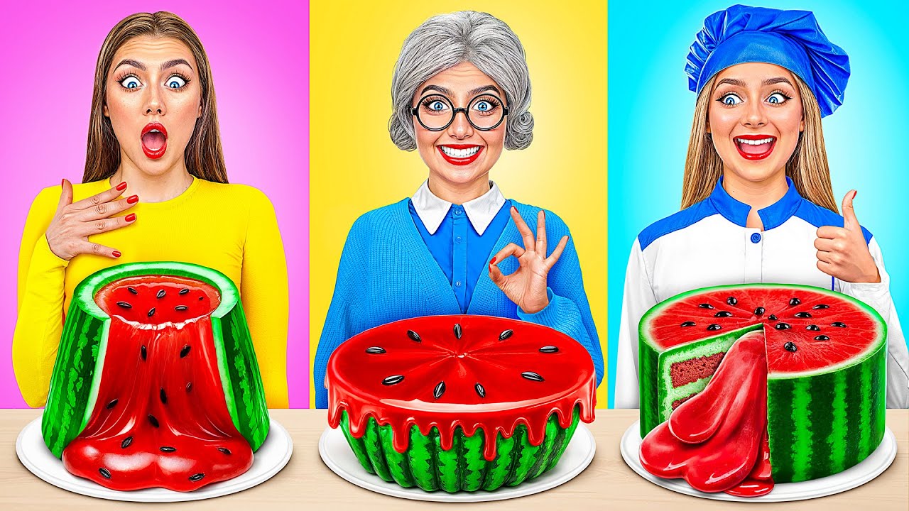 Ik vs Oma Koken Uitdaging | Geweldige Keukenhacks Multi DO Smile