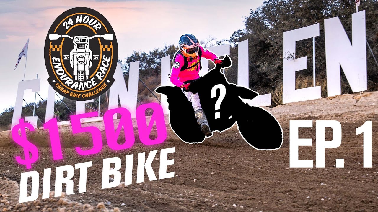 Гонка на мотоциклах для мотокросса за 1500 долларов: 24 часа Глен-Хелен — Cheap Bike Challenge, э...