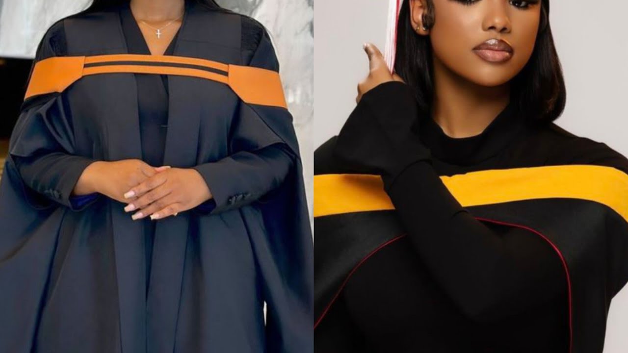 how to cut and sew a graduation gown/ ceremonial/choir gown  easiest method