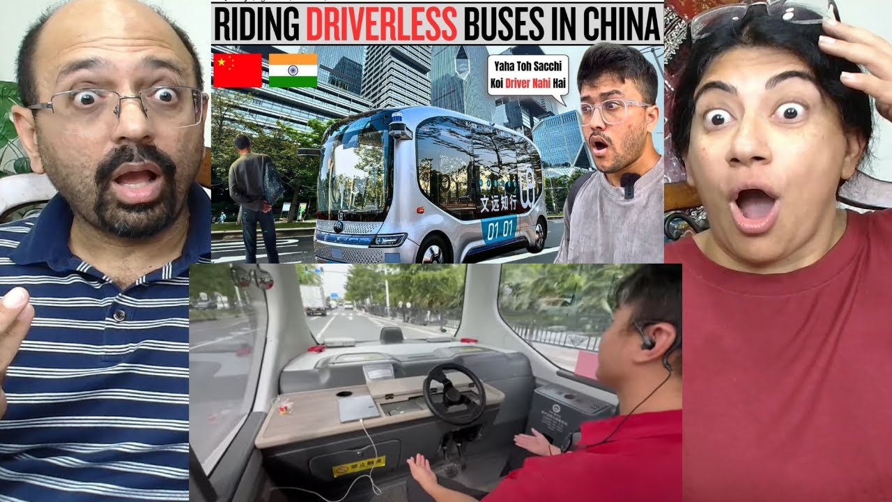 SHOCKING EXPERIENCE OF CHINA'S DRIVERLESS PUBLIC TRANSPORTATION😲✨|