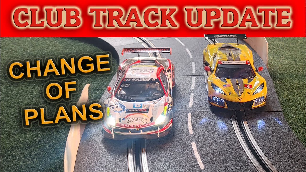 Changing a Problematic Section of Our Carrera Digital 124/132 Slot Car Club Track