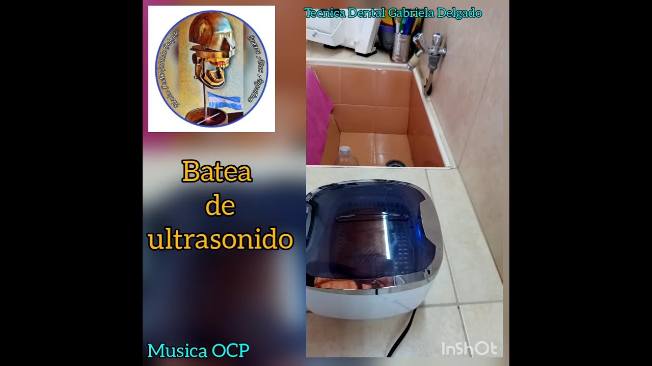Batea de ultrasonido en el laboratorio.