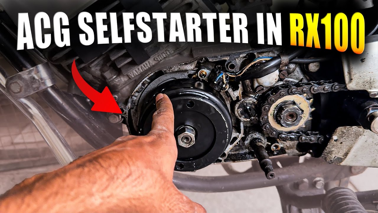 SelfStarter in Rx100 // Acg selfstarter // Rx100 with selfstart // in telugu // motovlogging #rxmaze