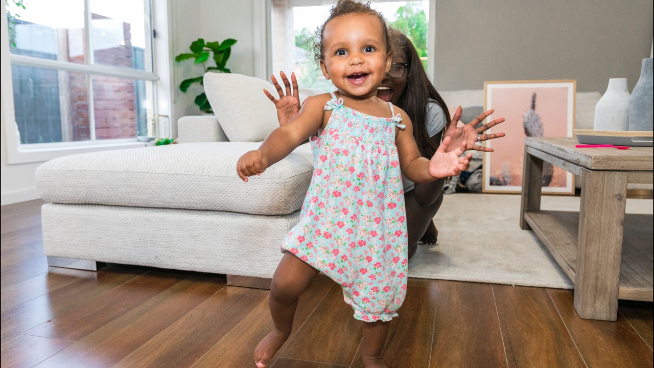 LOOK WHO'S WALKING NOW!