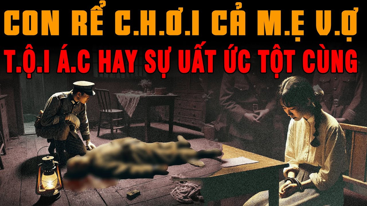 Kỳ Án Trung Quốc:CON RỂ C.H.Ơ.I CẢ M.Ẹ V.Ợ T.ộ.i Á.c Hay Sự Uất Hận Bị Dồn Nén Đỉnh Điểm #giaimakyan