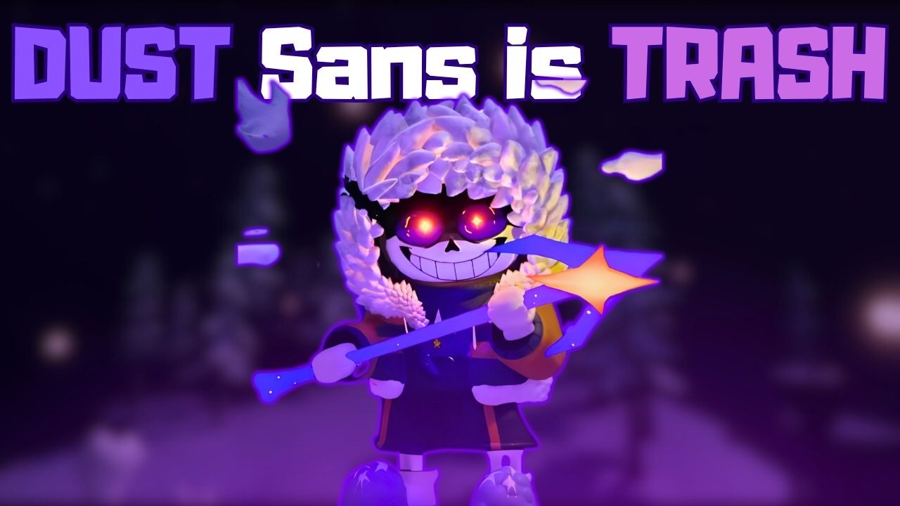 DUSTTALE Sans is GARBAGE - Undertale Last Corridor