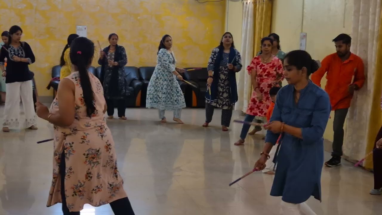 Dandiya Easy Steps Learn 🫶 Garba Navratri 