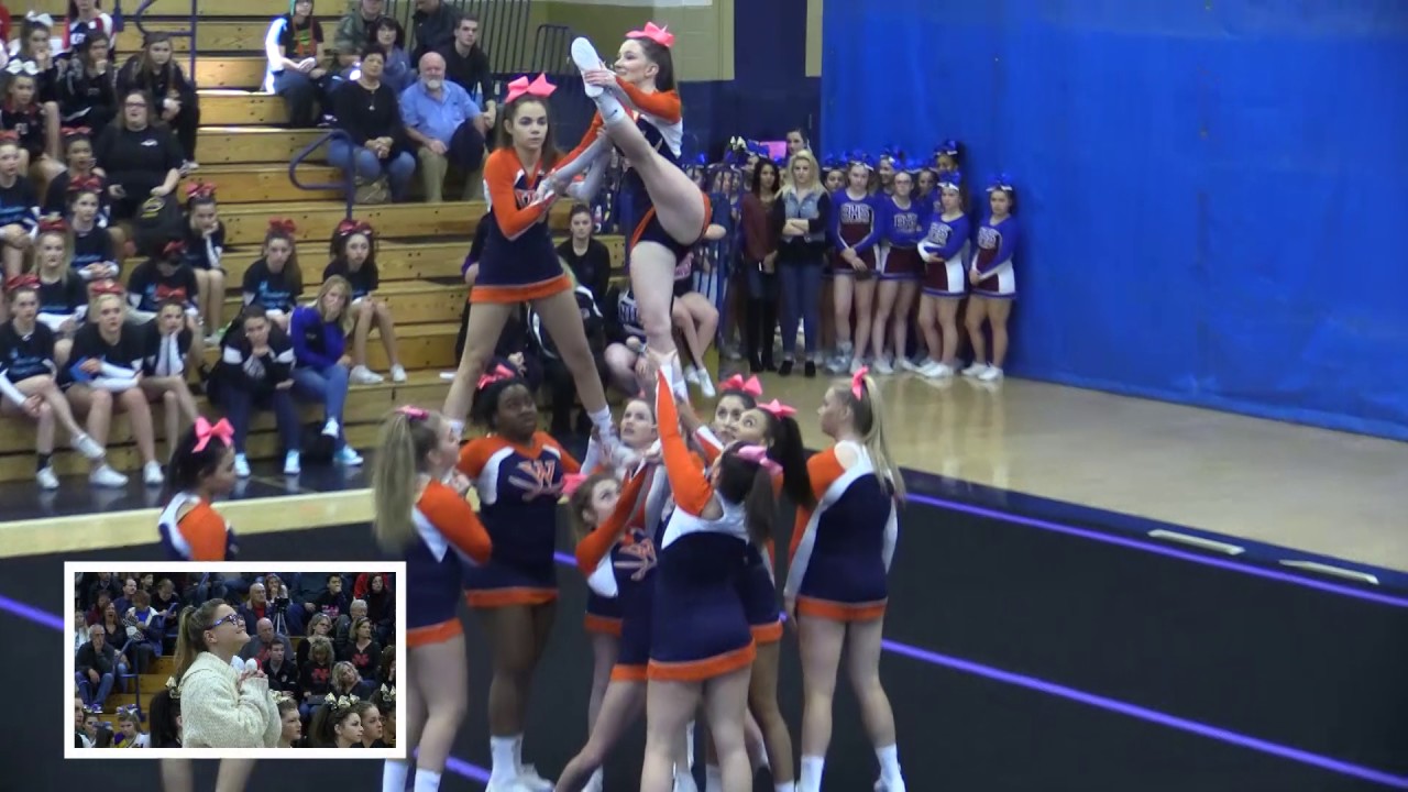 Walpole JV Div - Cheerleading Foxborough Invitational