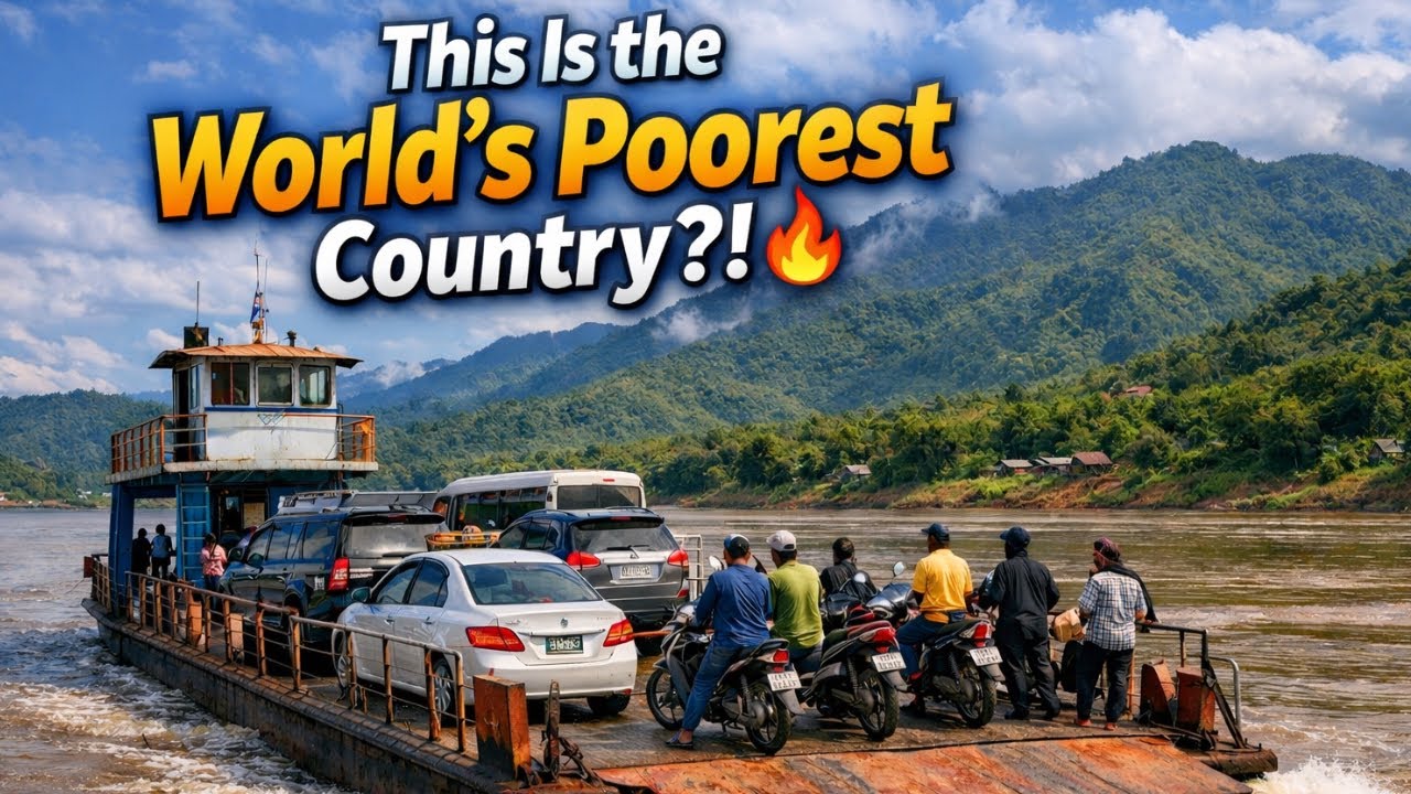 Is Laos the World’s Poorest Country? 😳🇱🇦 Lunag prabang @GillOnWheels 