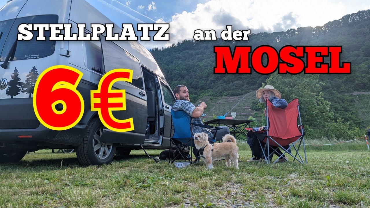 Nur 6 Euro! Stellplatz direkt an der Mosel