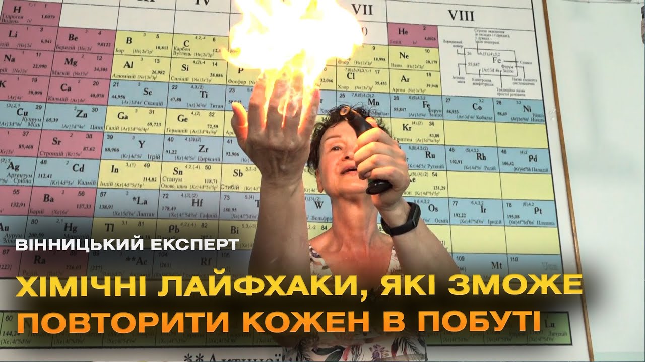 Хімія, яка точно знадобиться після школи! Хімічні лайфхаки, що допоможуть у побуті