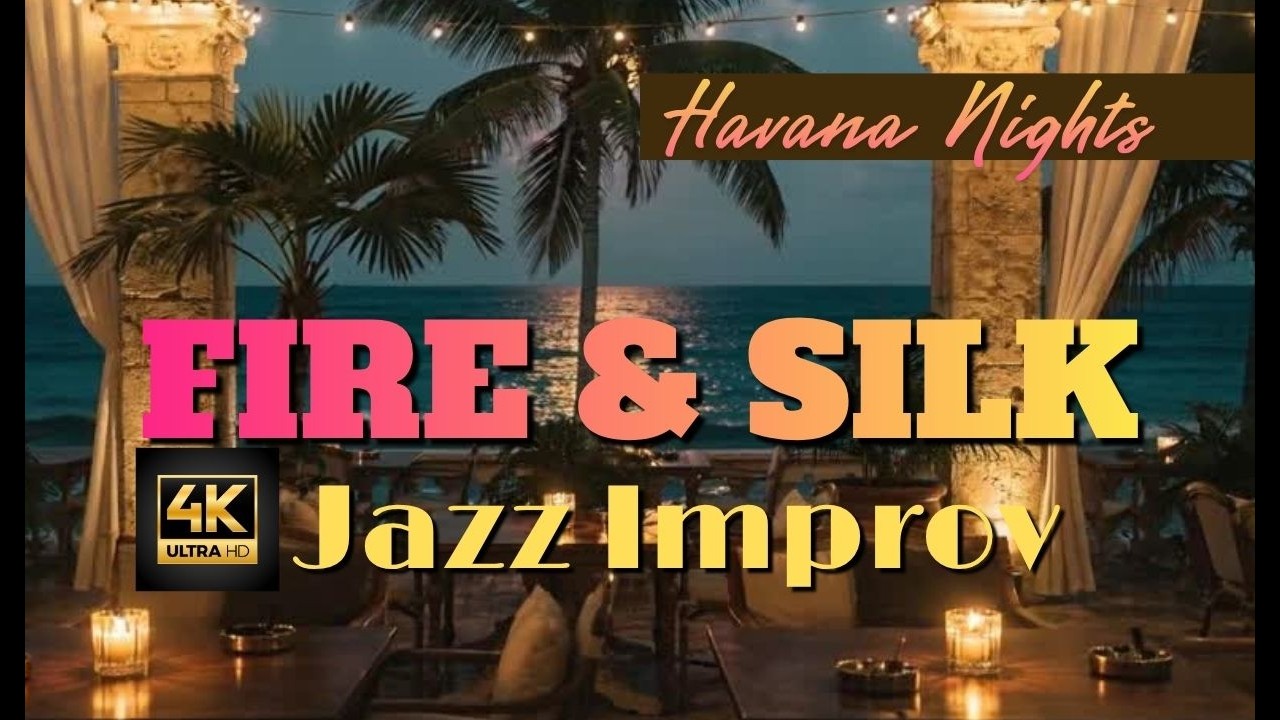 4K Sunset Jazz Lounge 🌅 Relax After Work 📺 Big Screen Experience