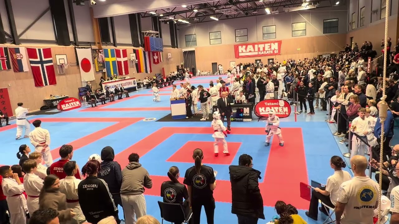 Scandinavian Masters, 21/2 2025, drenge 9 år -137cm, semifinale (blå): 8-0