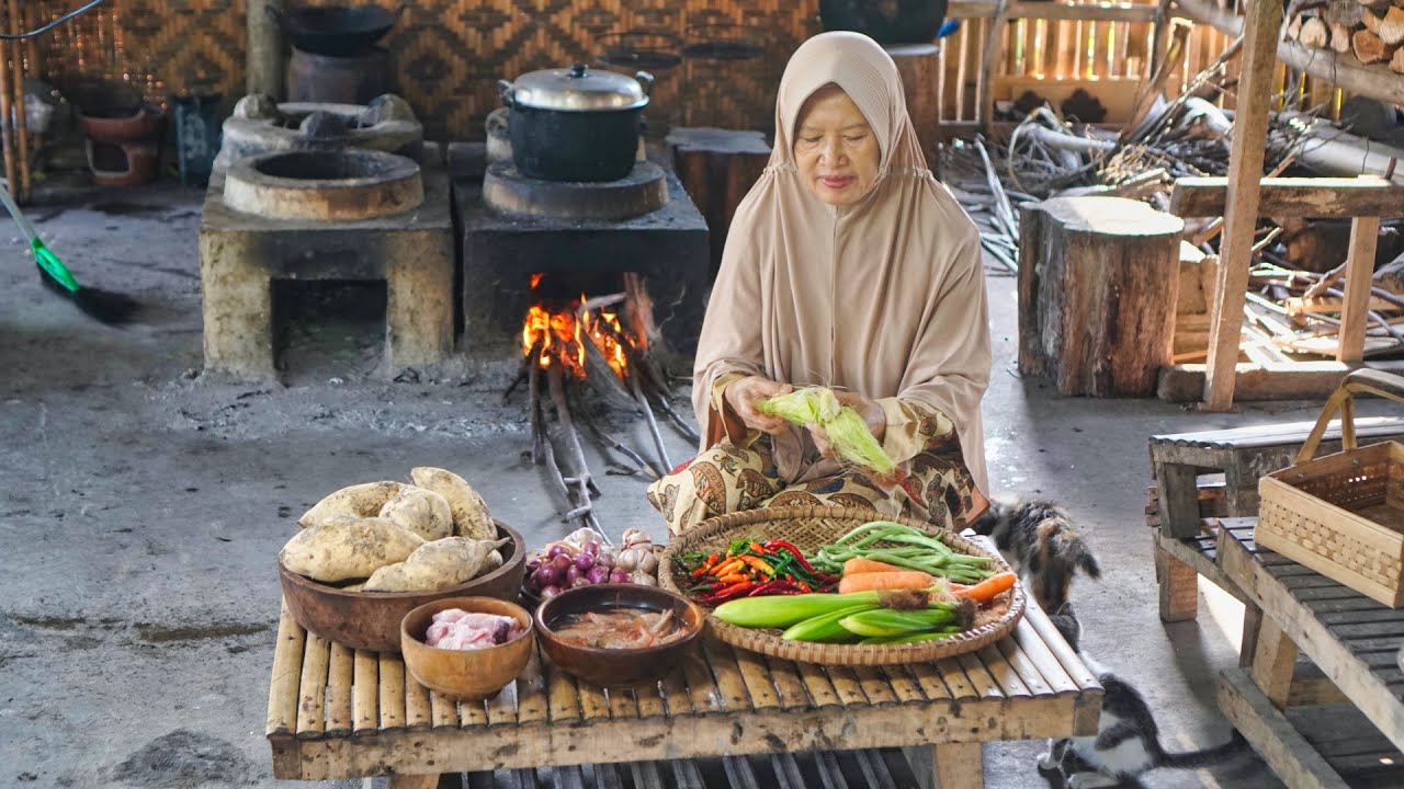 Metik Jagung Muda di Kebun | Masak Tumis Jagung Muda Udang, Bakwan Jagung Ayam Cincang, Kue Lapis