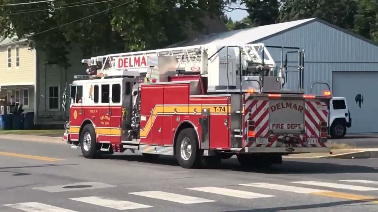 Commercial building fire, Engine and Truck are due