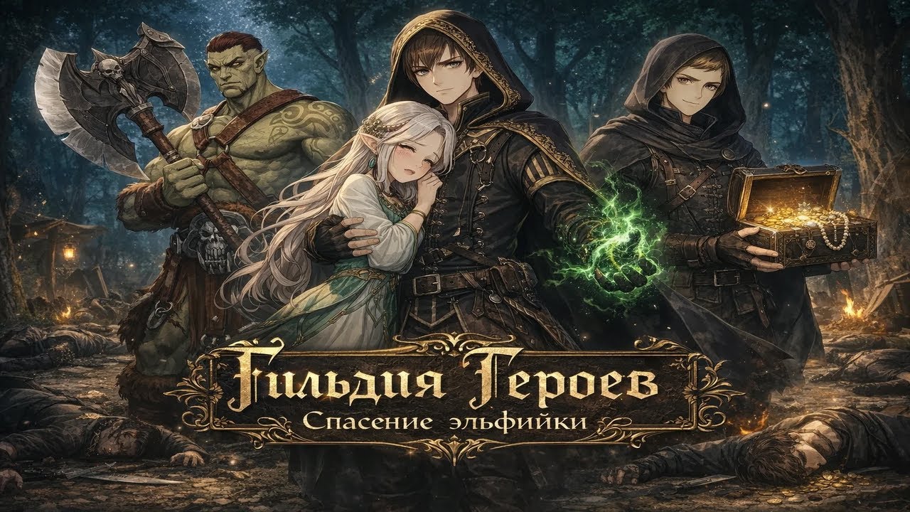 Гильдия Героев. История 2. Спасение эльфийки! DnD Fan Song