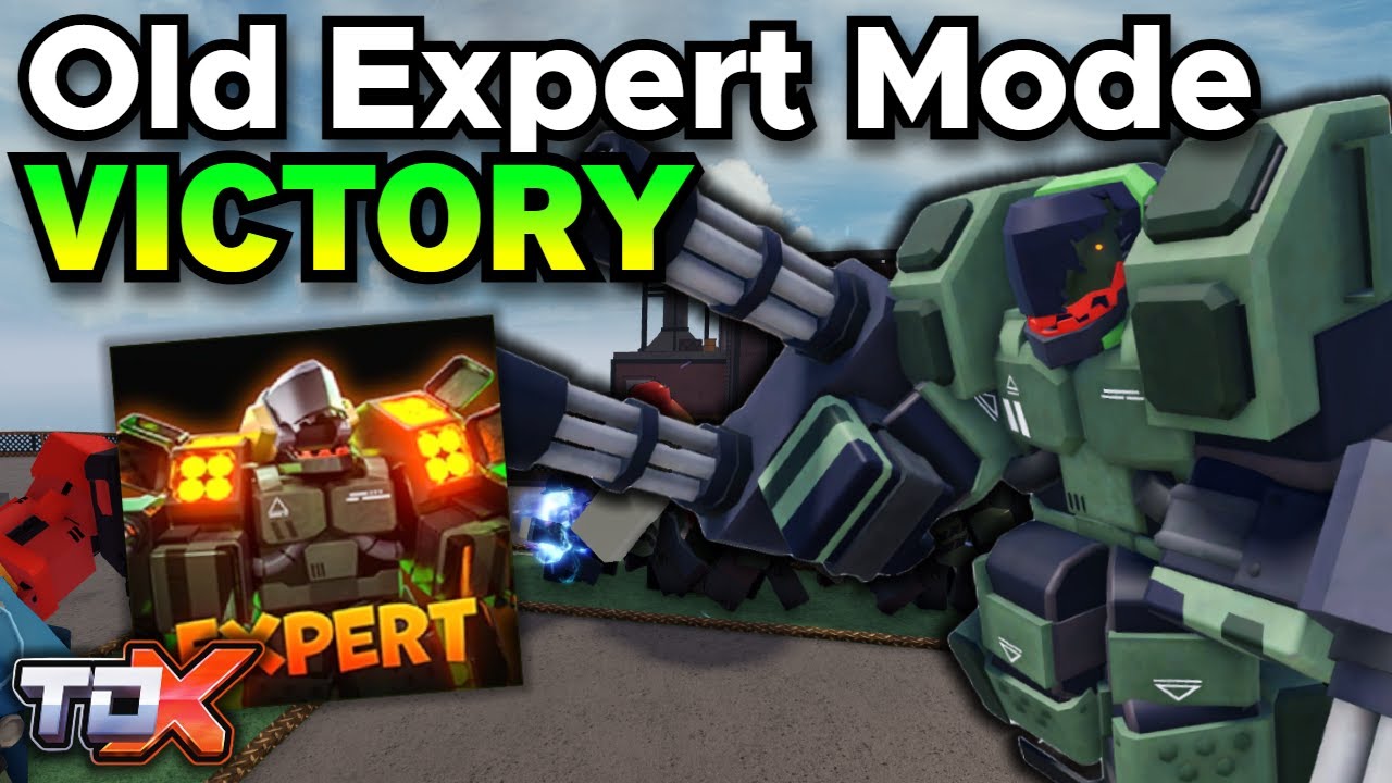 TDX Old Expert Mode Victory (Pre Rework) - Tower Defense Roblox