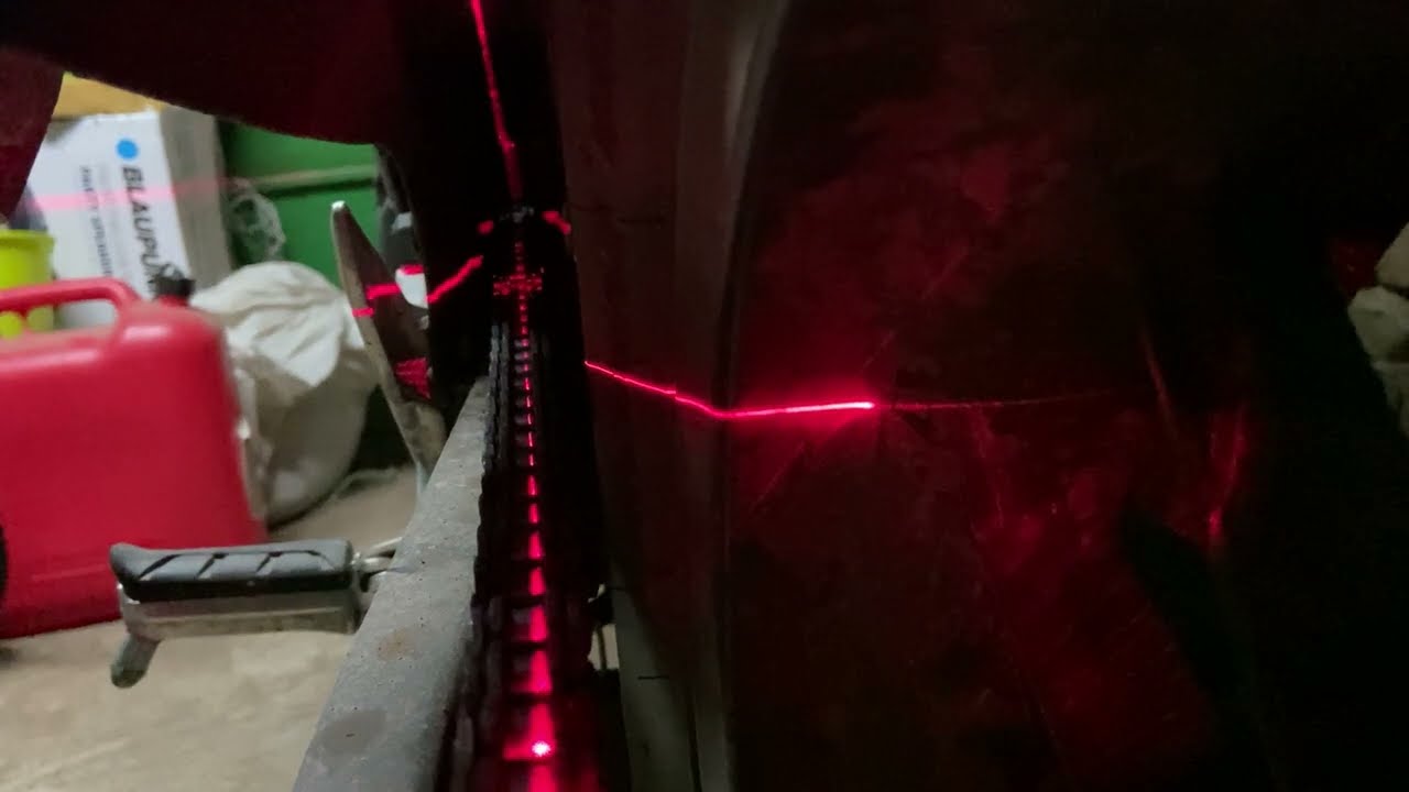 Motorcycle chain laser alignment 15 eur