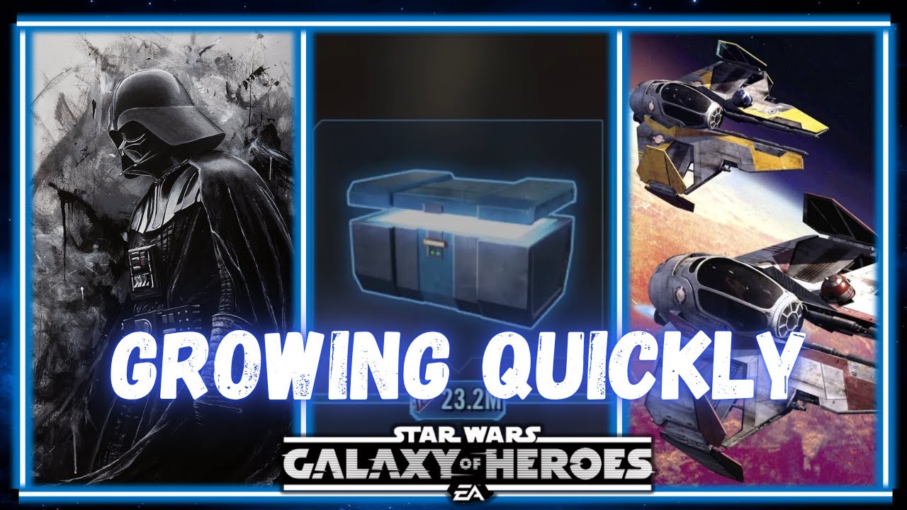 How I Grow My Account so Quickly in SWGOH as a F2P