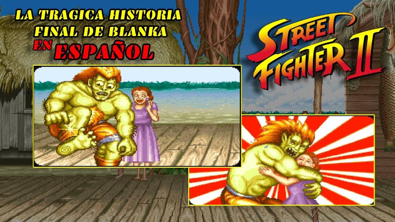 El Triste FINAL De BLANKA En Street Fighter 2 The World Warrior En ESPAÑOL | Ending