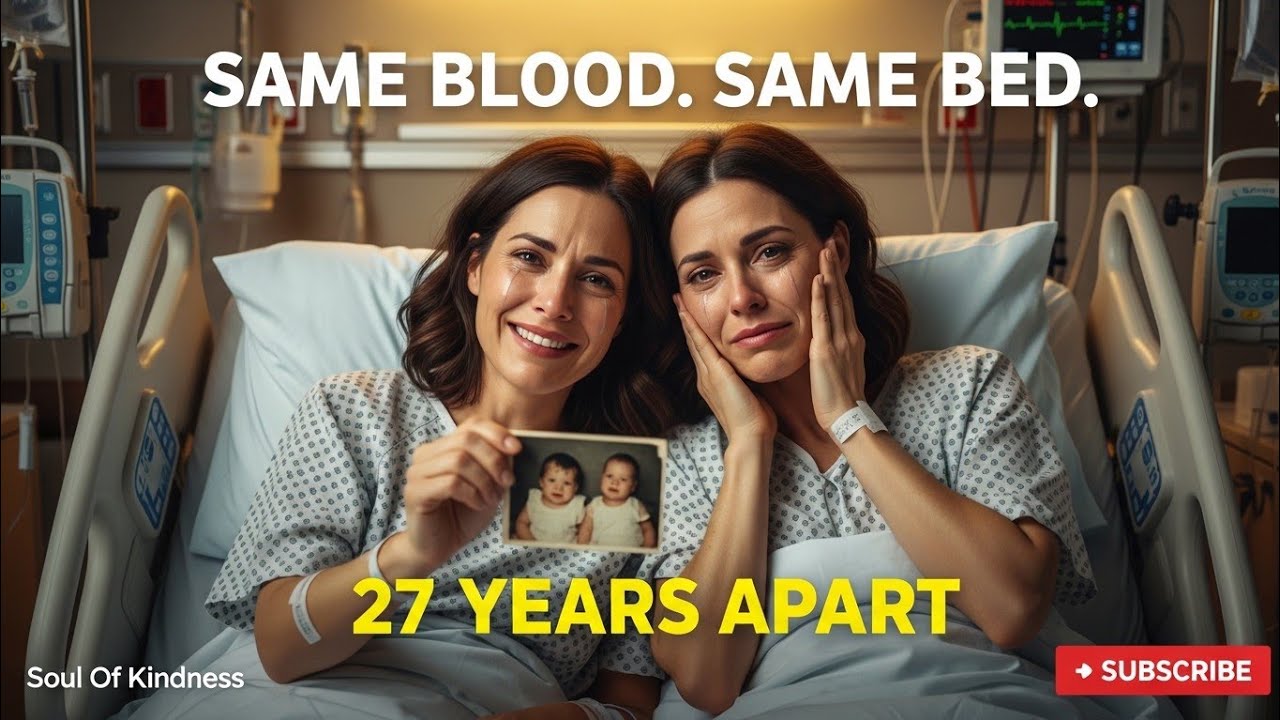 Twin Sisters Separated at Birth Meet Again After 27 Years in the Same Hospital Bed | Emotional Story