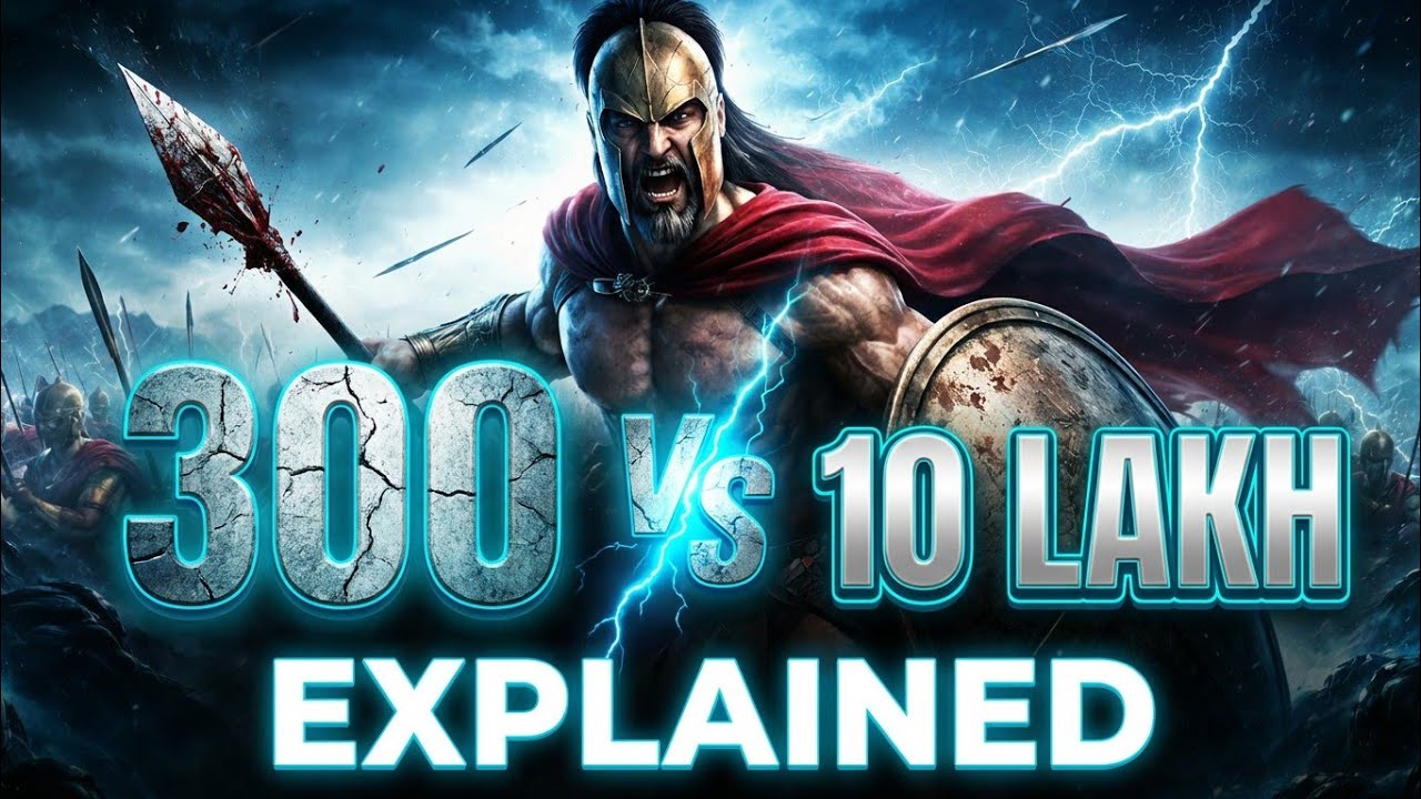 300 Spartans Ne 10 Lakh Fauj Ko Kaise Rok Diya? 😳 | Full Movie Explained”