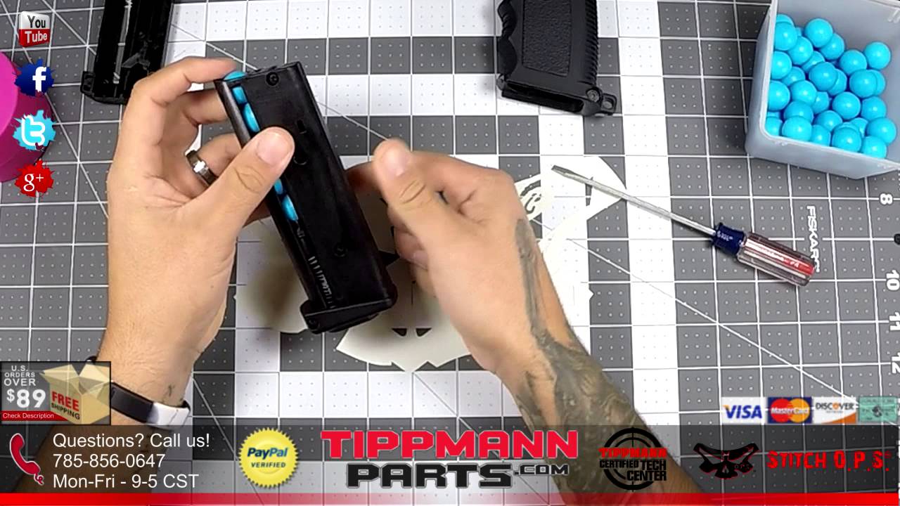 TiPX Paintball Magazine - Loading, Breakdown, Tech