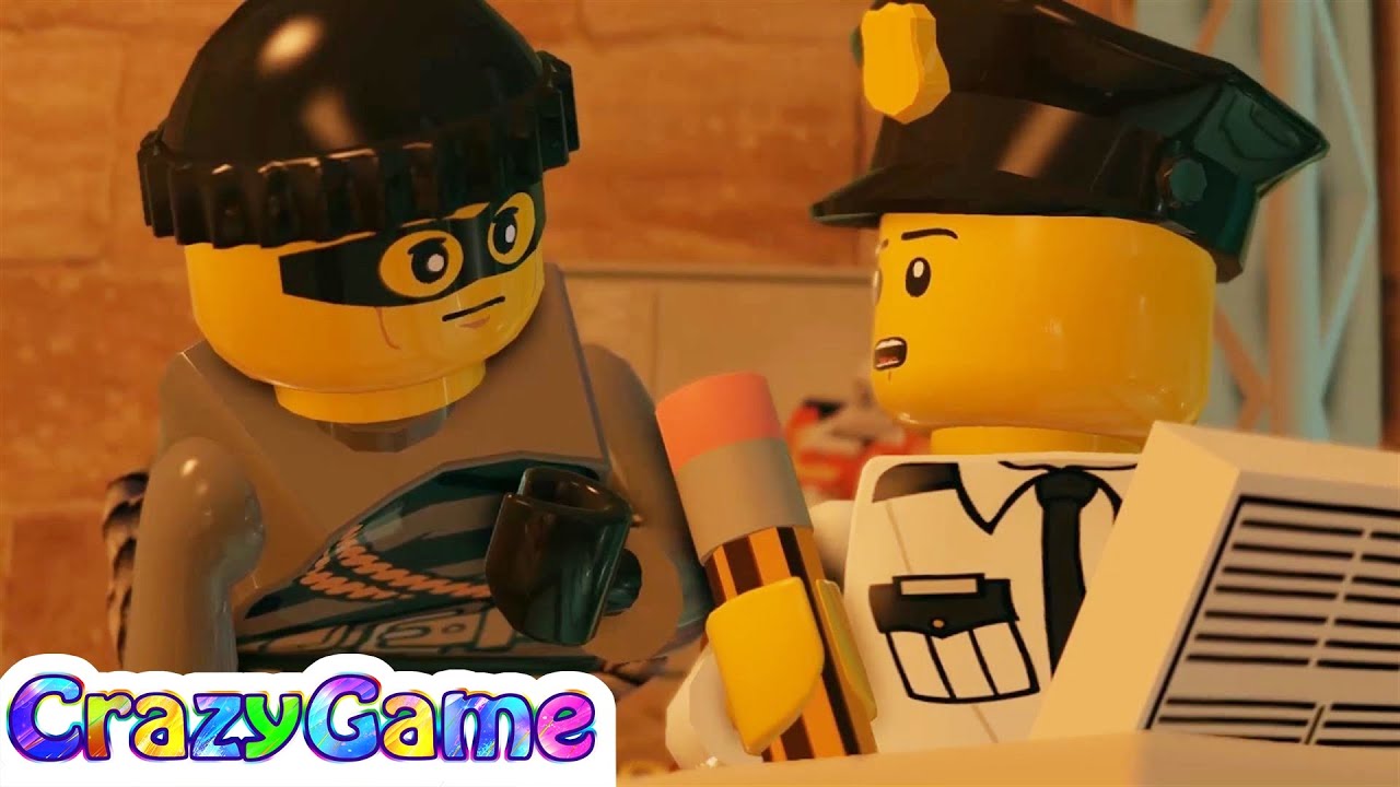 #Lego City Undercover 100% Guide #8 Uptown Museum (Red Brick, Police Shield, etc)