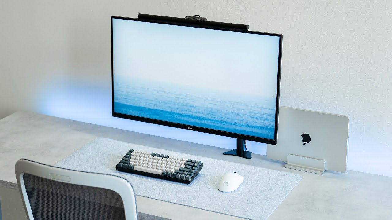 My Ultra Minimal Home Office Makeover