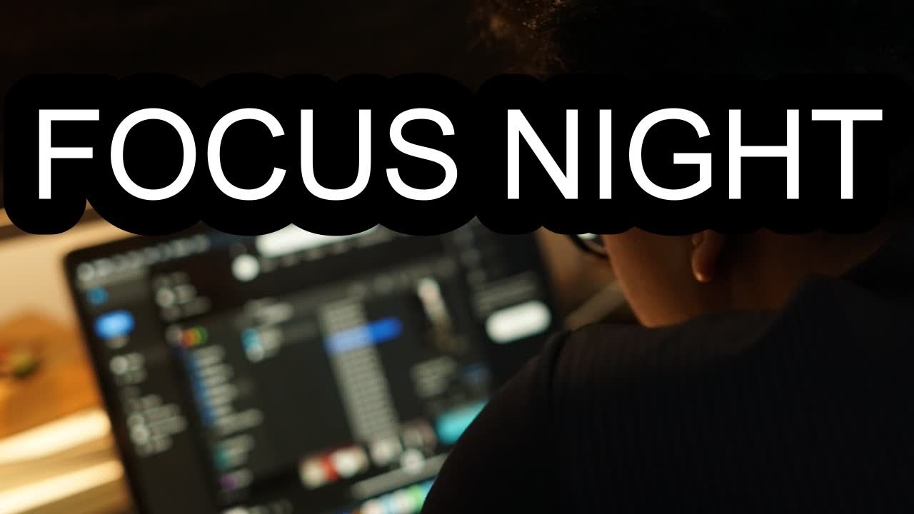 Empty Indoor Space on a Winter Night for Deep Focus | Calm Ambient for Study Concentration