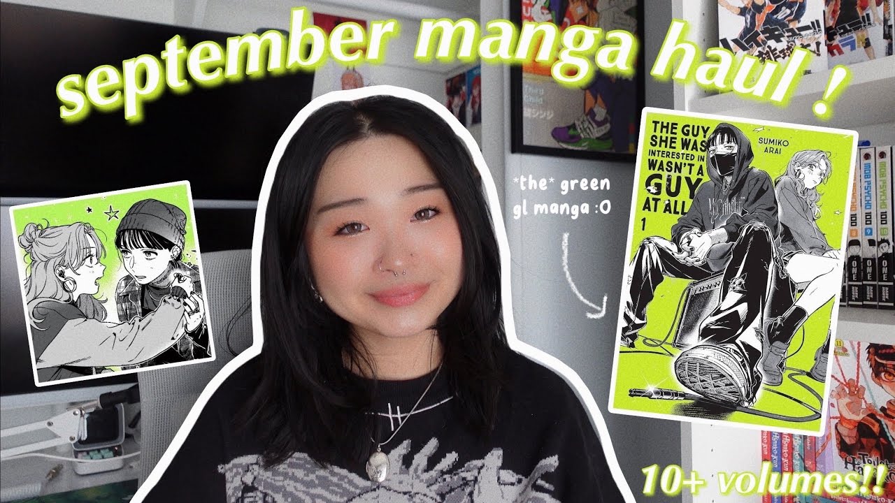 september manga haul (10+ volumes)