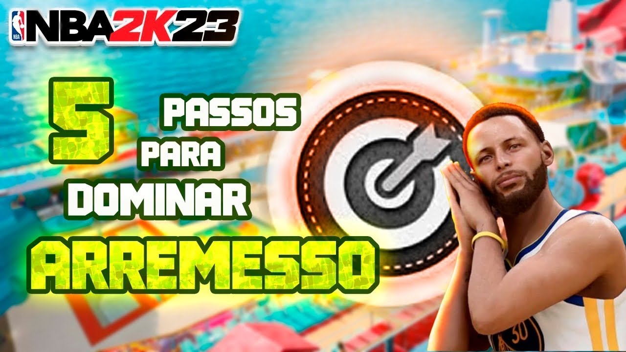 NBA 2K23 - 5 PASSOS PARA DOMINAR O ARREMESSO E ACERTAR 🟢 MAIS FÁCIL