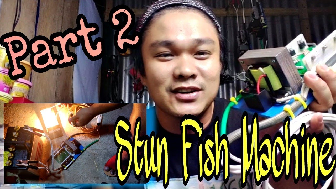 Part2, Diy Fish stunner/use 3x3 irfz44 mosfet 😏👍 #diy #rewinding #fish #disclaimer