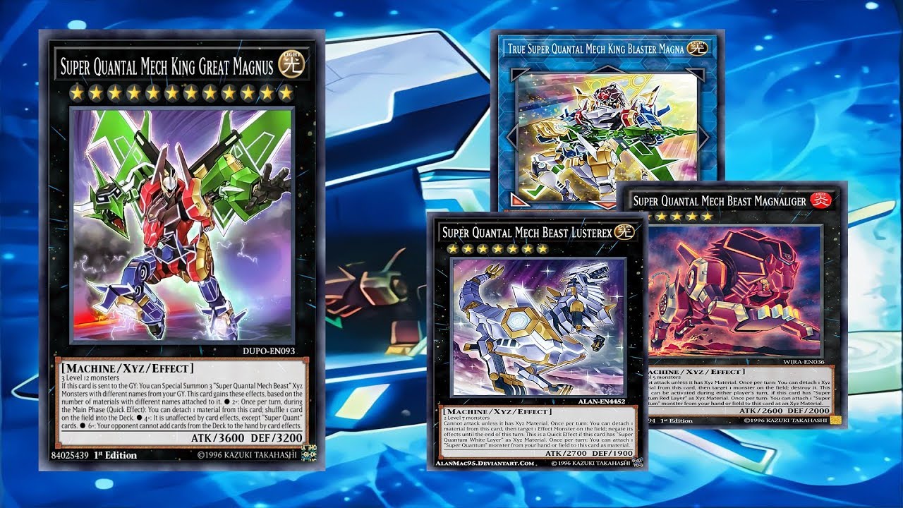 YGOPRO Super Quantal Mech King Great Magnus Deck Neo Super Quantal Mech King Blaster Magna