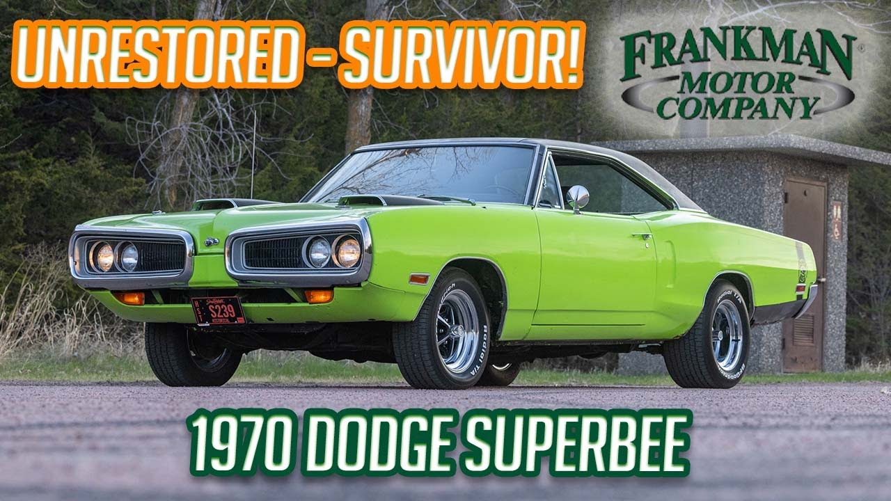 REAL Survivor 1970 Dodge Super Bee | One-Owner Montana Find | 383 Magnum 4-Speed Muscle