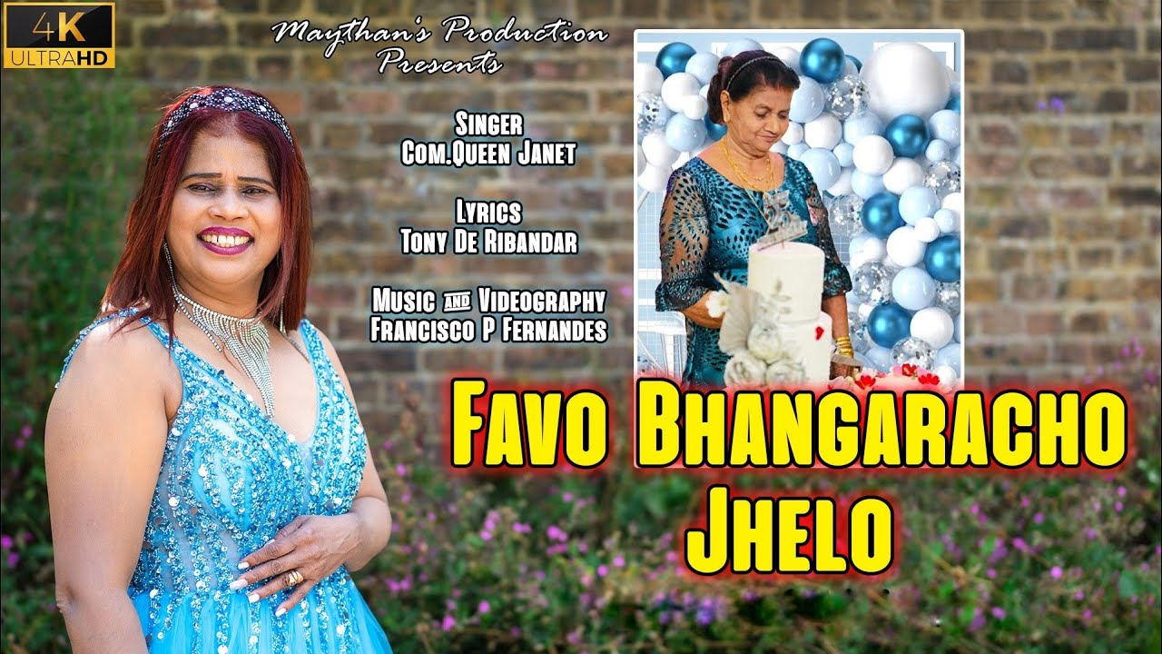 Favo Bhangaracho Jhelo | New Konkani  Song 2024 | Comedy Queen Janet | Lyrics: Tony De Ribandar