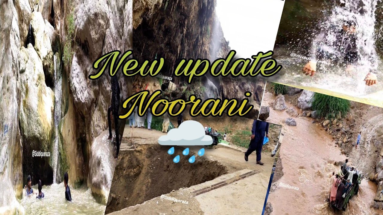 New roads ki update Shah Noorani | Lahoot Waterfall ki update #newupdate #nooraniupdate