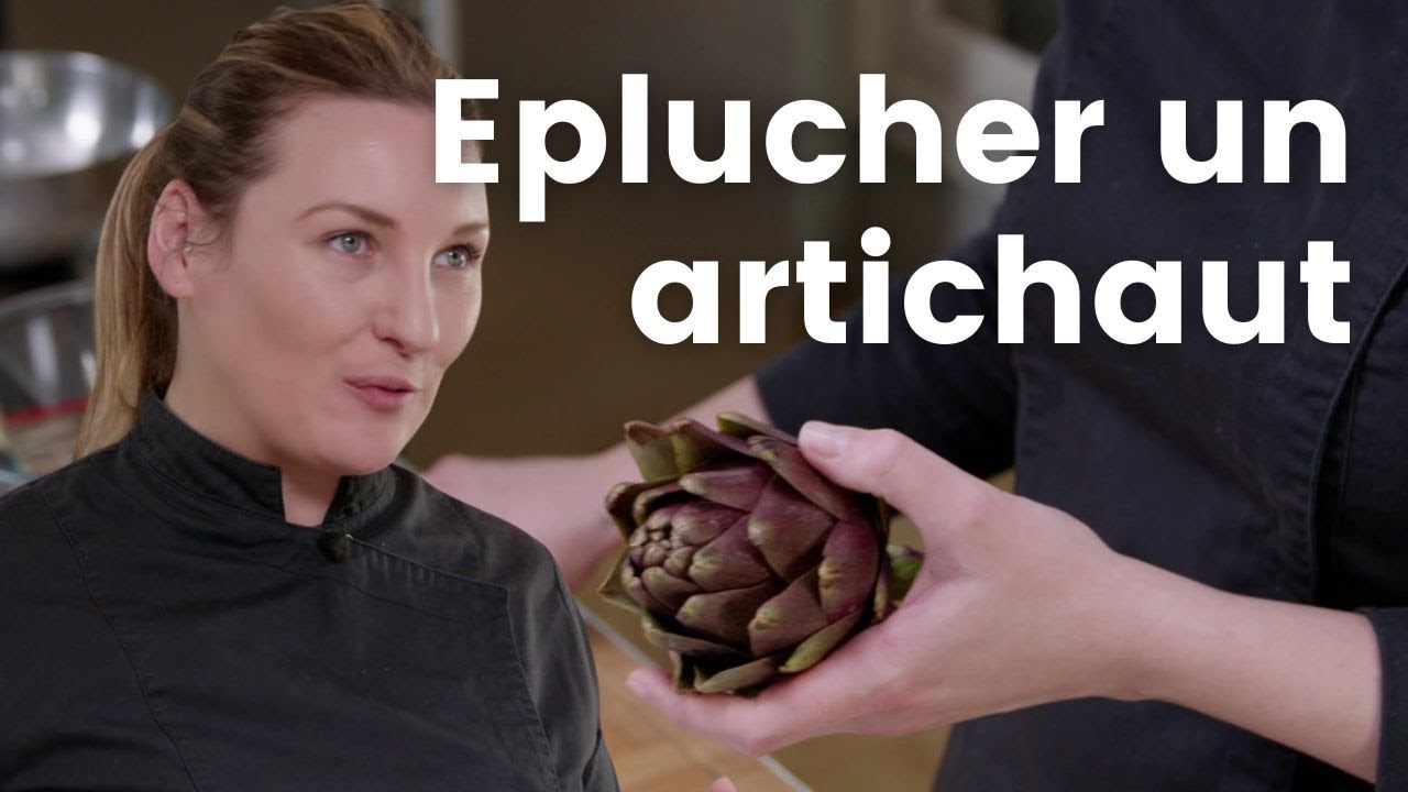Comment tourner un artichaut facilement (technique de chef pas à pas)
