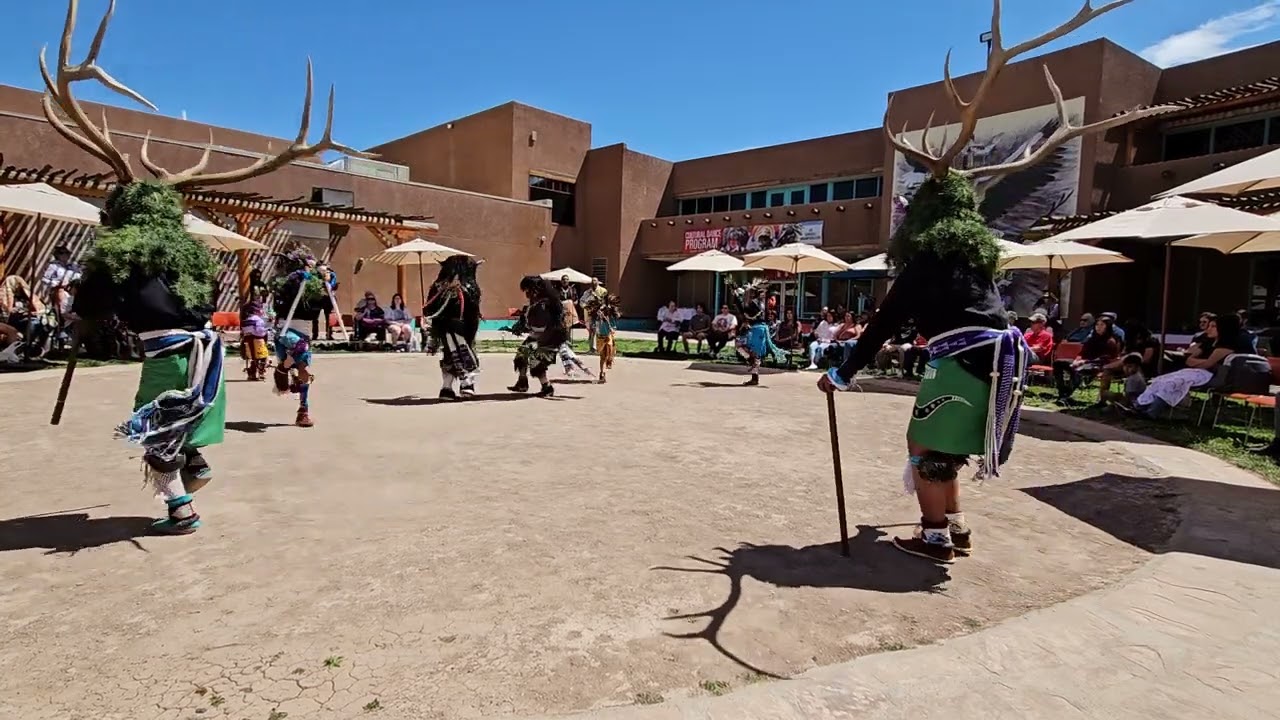 Acoma dancers at the Indian Pueblo Cultural Center