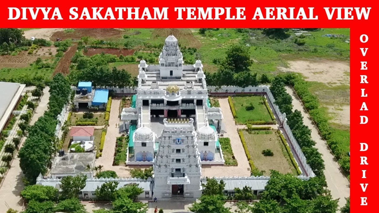 Divya Sakatham Temple Aerial View.   #IAmACreator