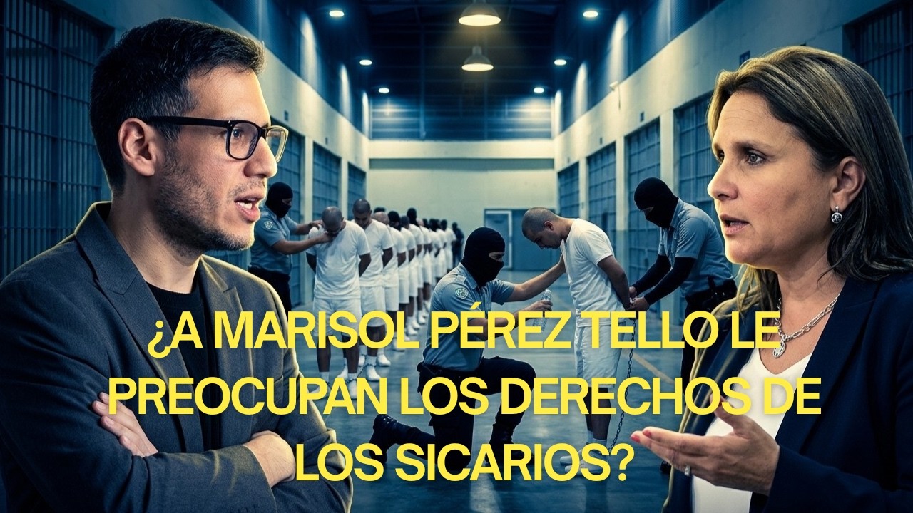 Paolo Benza y Marisol Pérez Tello discuten sobre los derechos para sicarios presos
