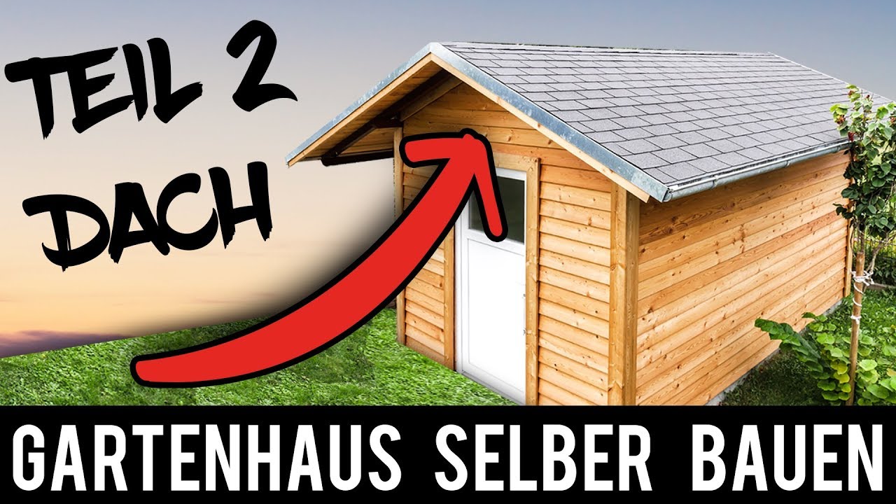 (2/4) 🔥 Gartenhaus 🔥 SELBER BAUEN - ANLEITUNG Schritt für Schritt (Gartenhütte, Holzhütte)